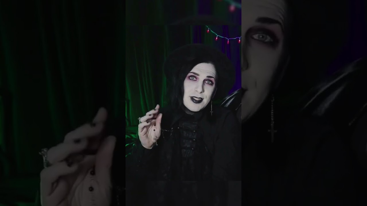 Why do Goths wear rosary beads?