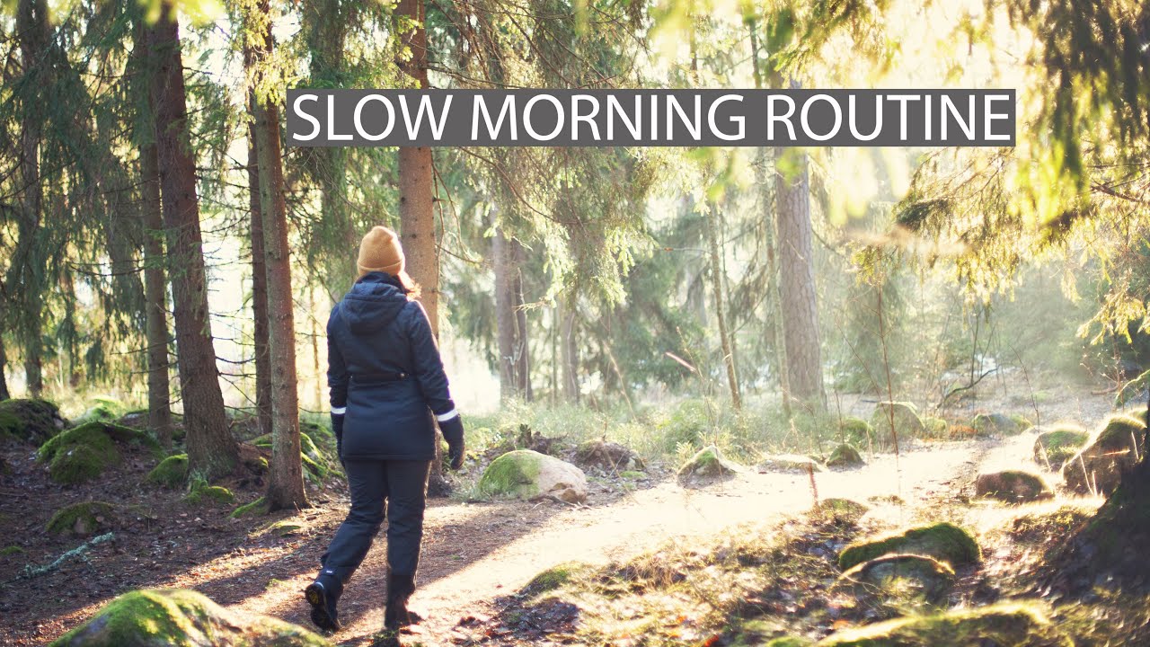 Slow Sunday Morning | Vegan Breakfast, Crossword & Forest Walk + Homemade Recipes