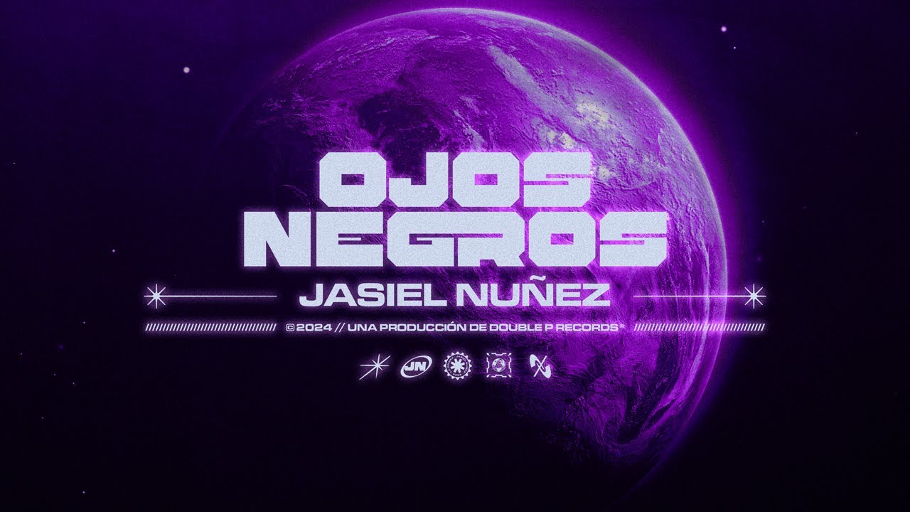 Ojos Negros - Jasiel Nu&ntilde;ez (Lyric Video)
