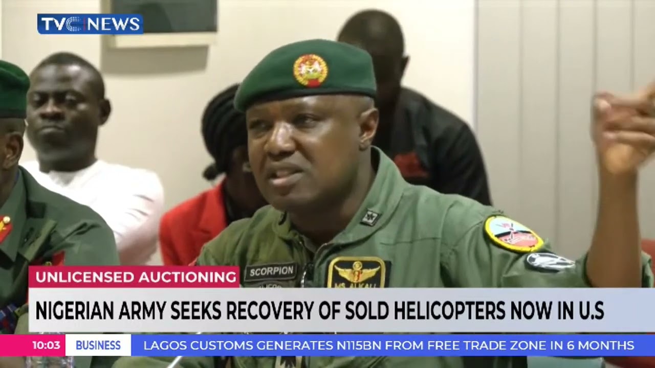 Nigeria Army Seeks Recovery Of Sold Helicopters Now In U.S