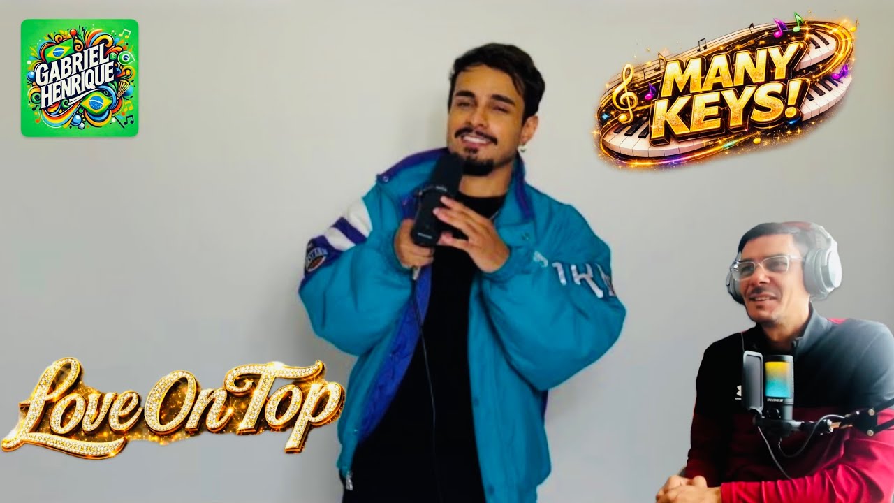 GABRIEL HENRIQUE - FIRST TIME HEARING - LOVE ON TOP - BEYONCE COVER SONG | UK SINGER KEV REACTS