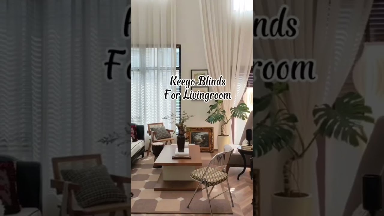 Livingroom Window Blinds & Shades | Open & Close