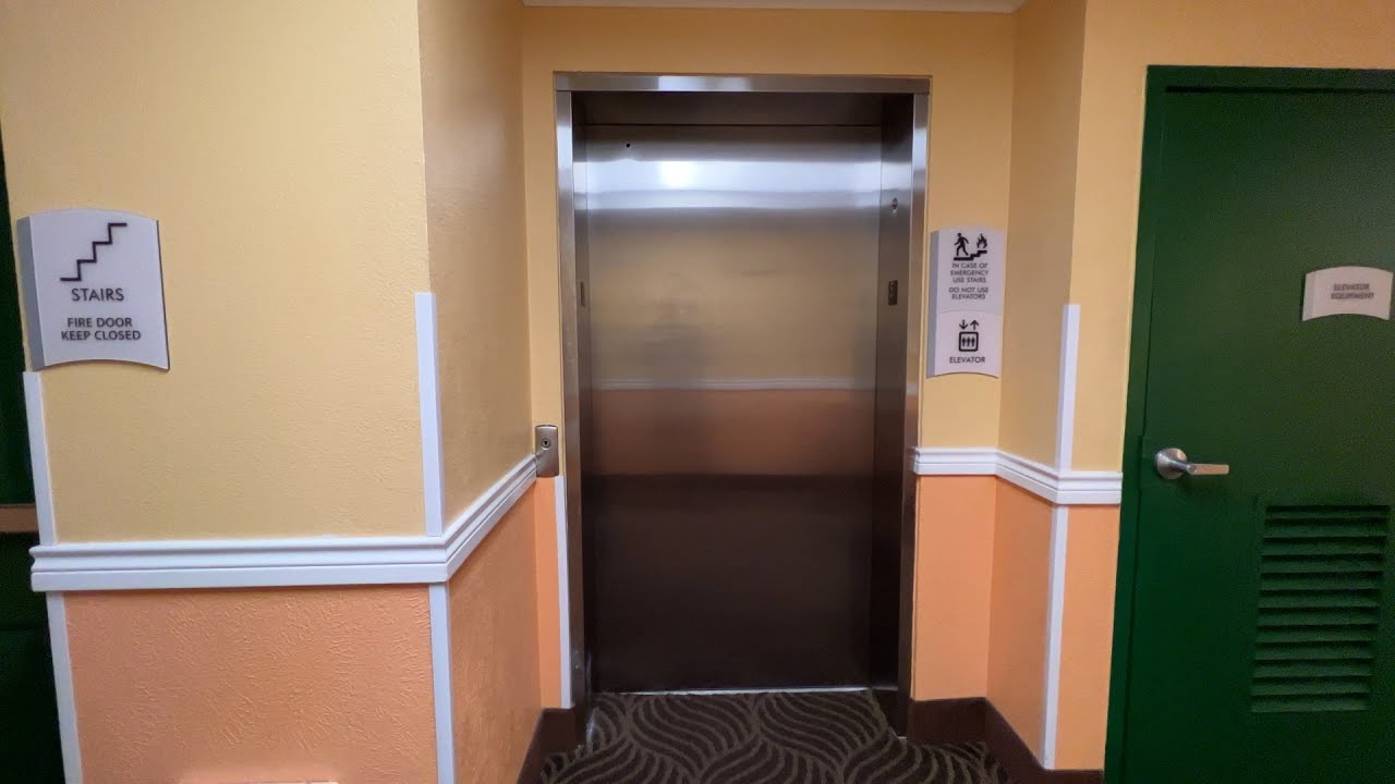 Kone ecodisc Traction Elevators at the Quality Inn in Galveston, TX