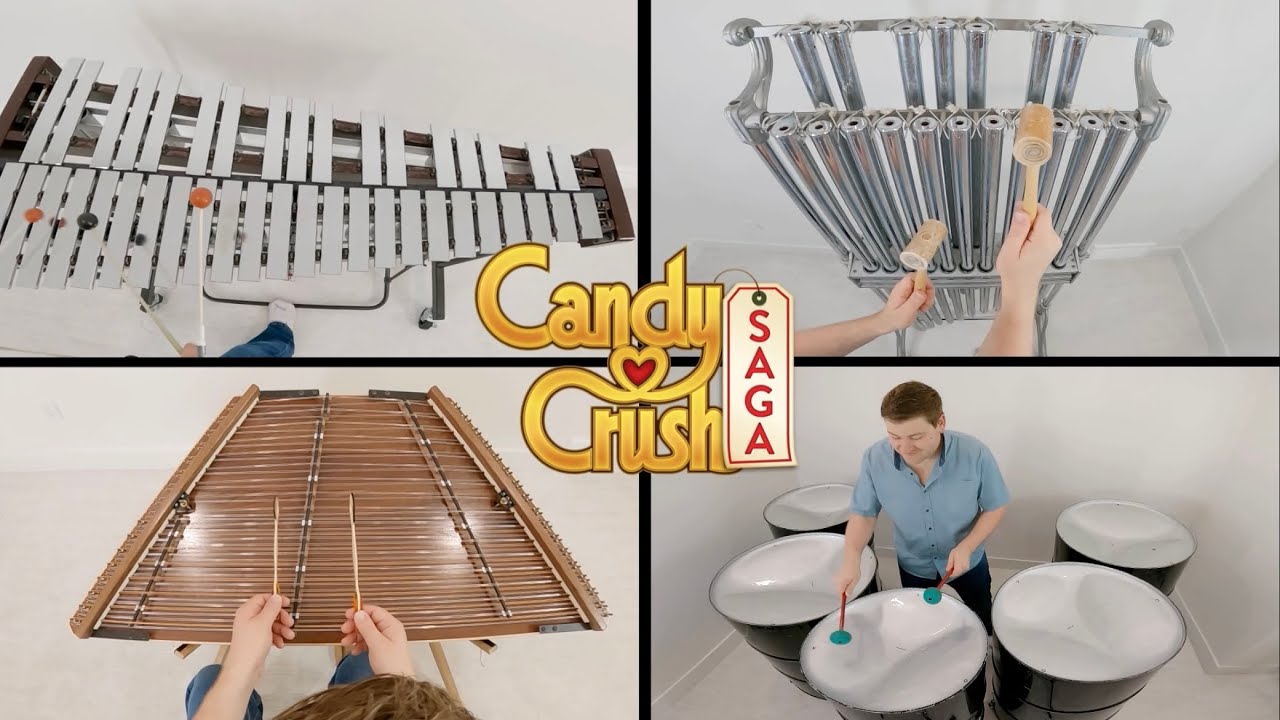Candy Crush SAGA Theme with Amazing Instruments!