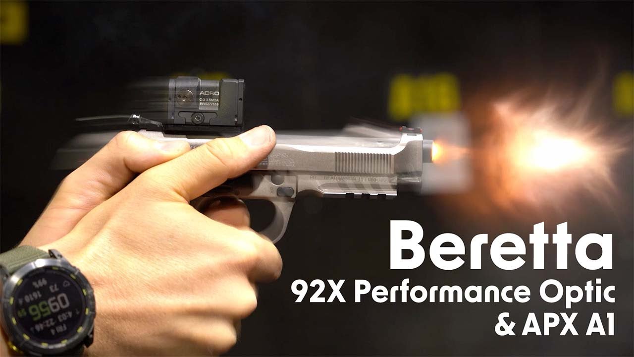 Testissä Beretta 92X Performance Optic ja Beretta APX A1