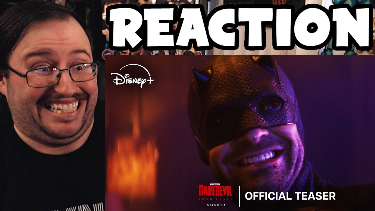 Gor's "Daredevil: Born Again Season 2 Teaser Trailer" REACTION (THAT DAMN SMILE!)