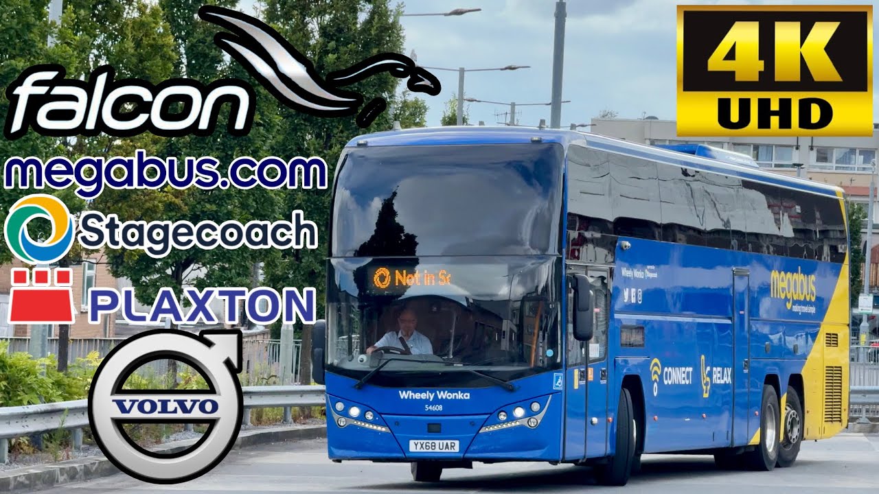 [Megabus Stagecoach Falcon: Plymouth to Bristol via Lee Mill, Heathfield, Sowton, Taunton & Airport]