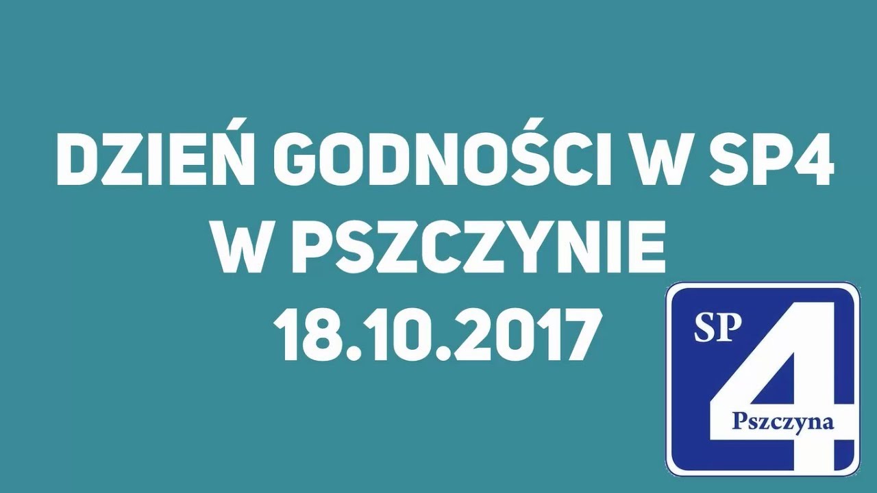 Dzień Godności w SP4 w Pszczynie 2017