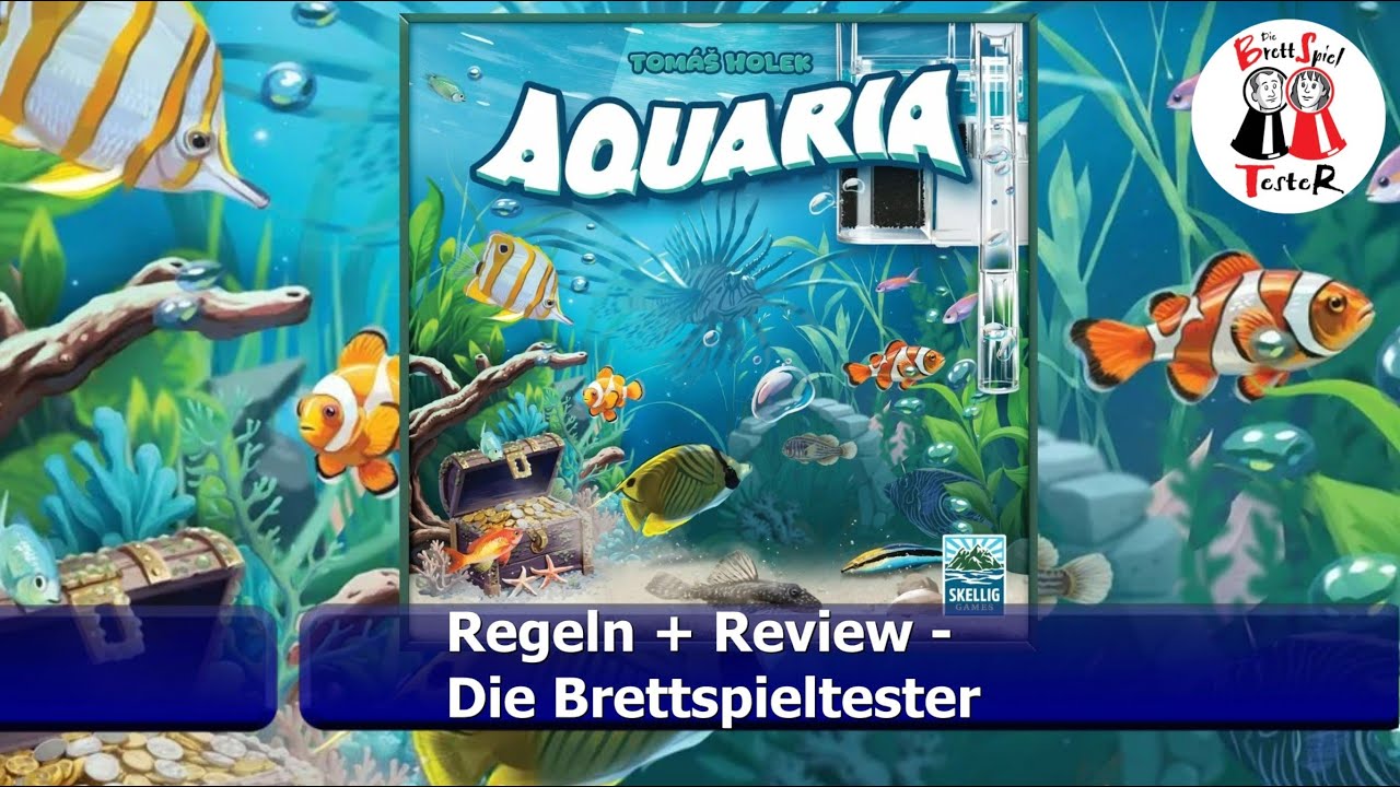 Aquaria von Skellig Games - Regeln + Review - Brettspiel - Die Brettspieltester