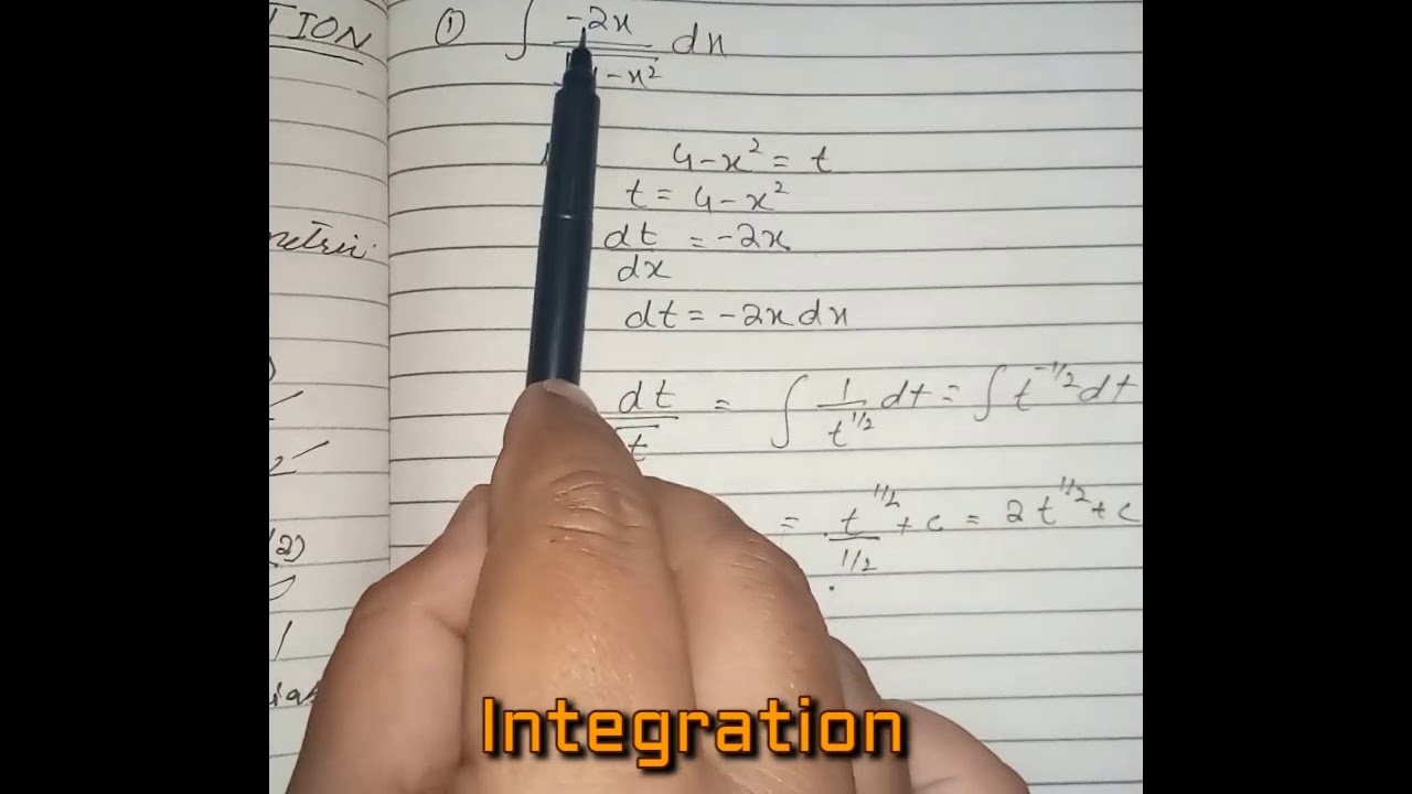 Substitution Method of integration in urdu