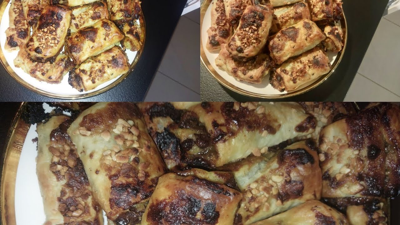 Recette croissant pâte feuilletée fourré à la pistache !🫔💯✅️🇲🇦🇨🇵😋😱#