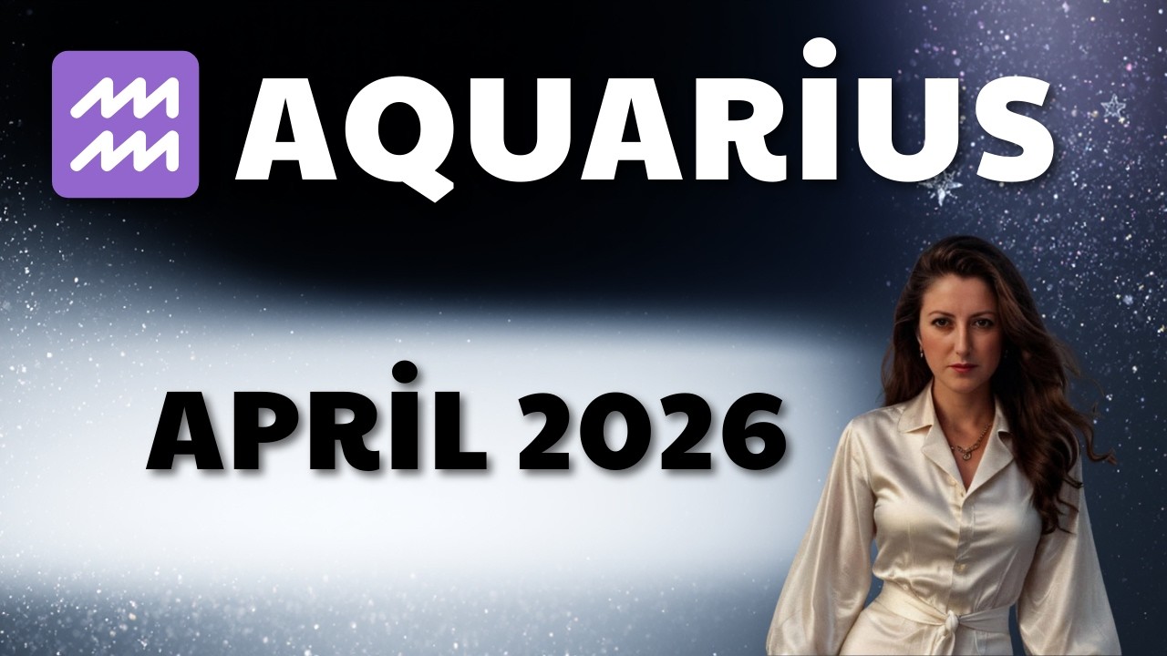 Aquarius April 2026 Horoscope | New opportunities are on the horizon.