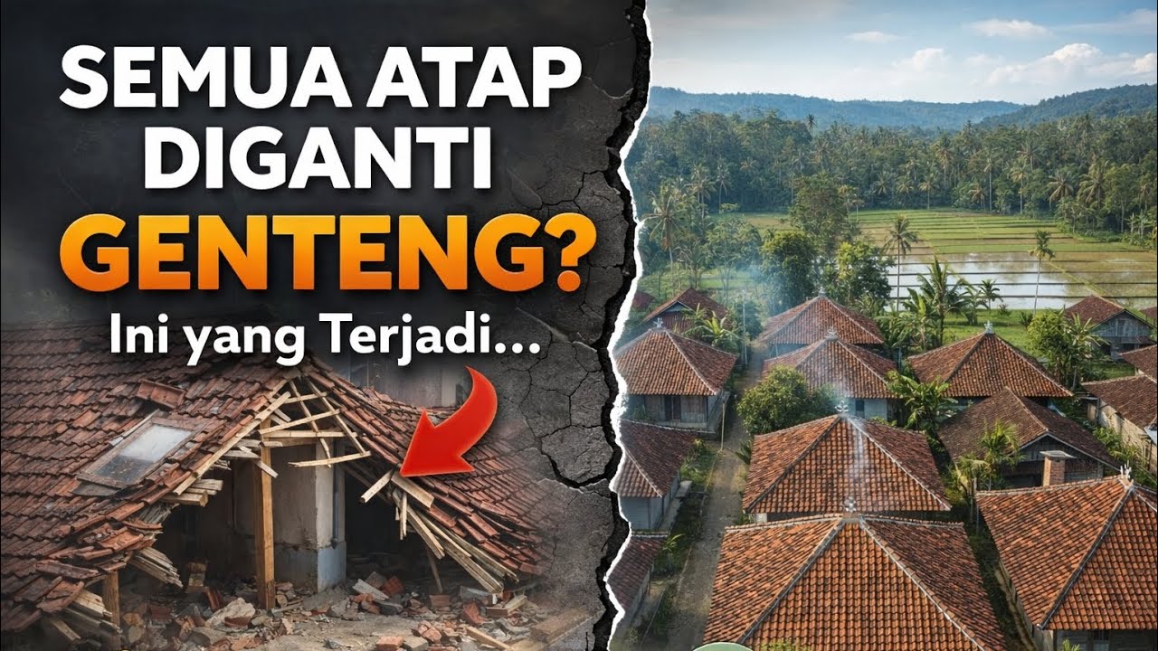“Apa Jadinya Kalau Semua Atap di Indonesia Diganti Genteng?”
