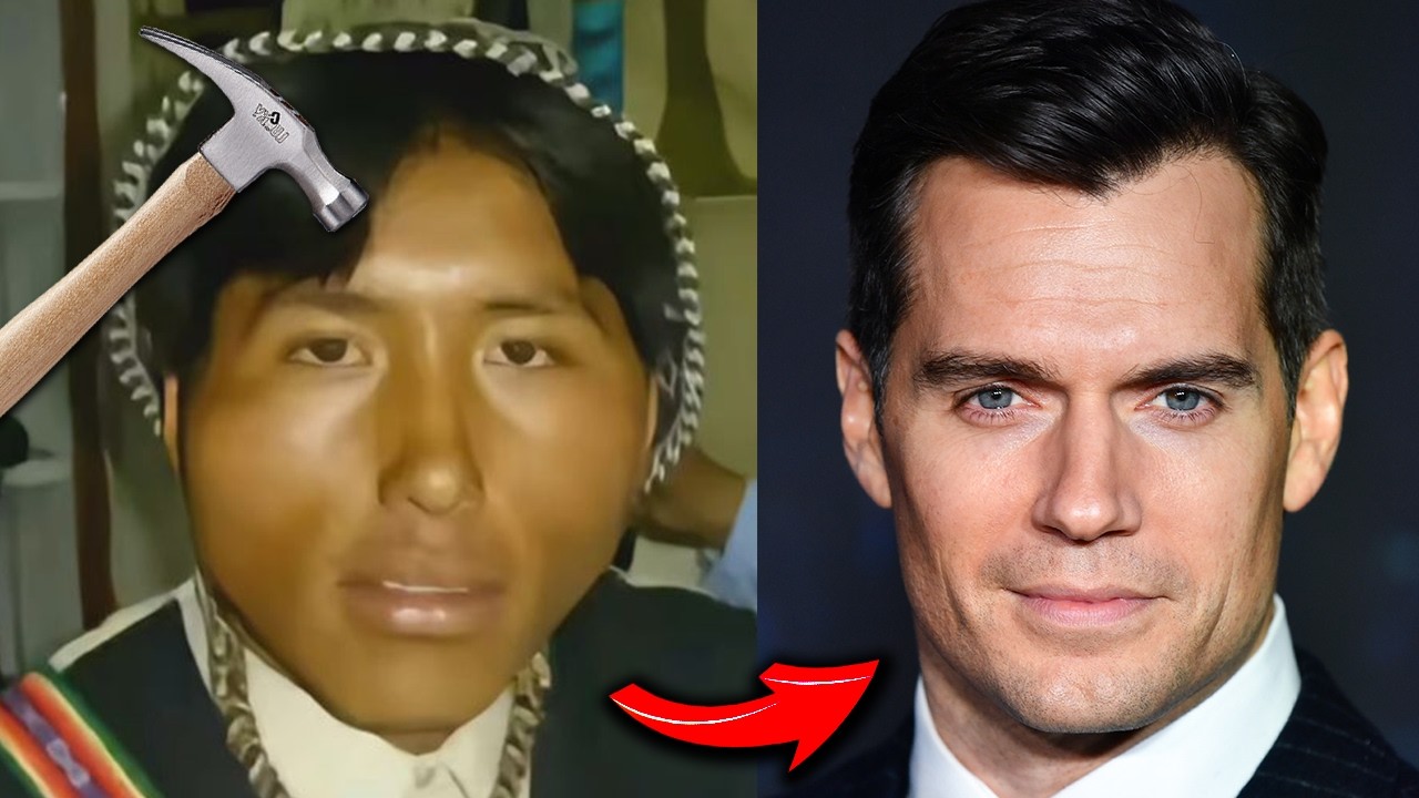 TIKTOKERS SE DAN CON UN MARTILLO EN EL ROSTRO PARA SER GUAPOS.