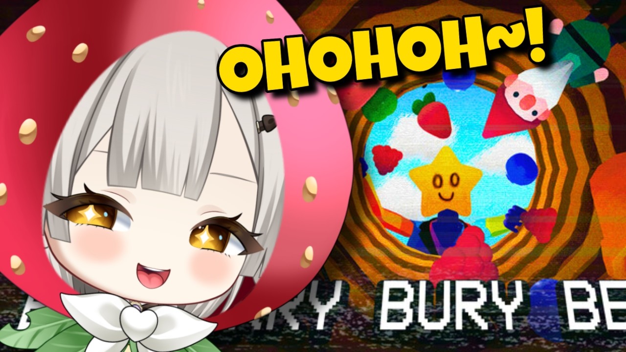 🔴 Would you trust this lil strawberry...? 🍓 【 BERRY BURY BERRY 】