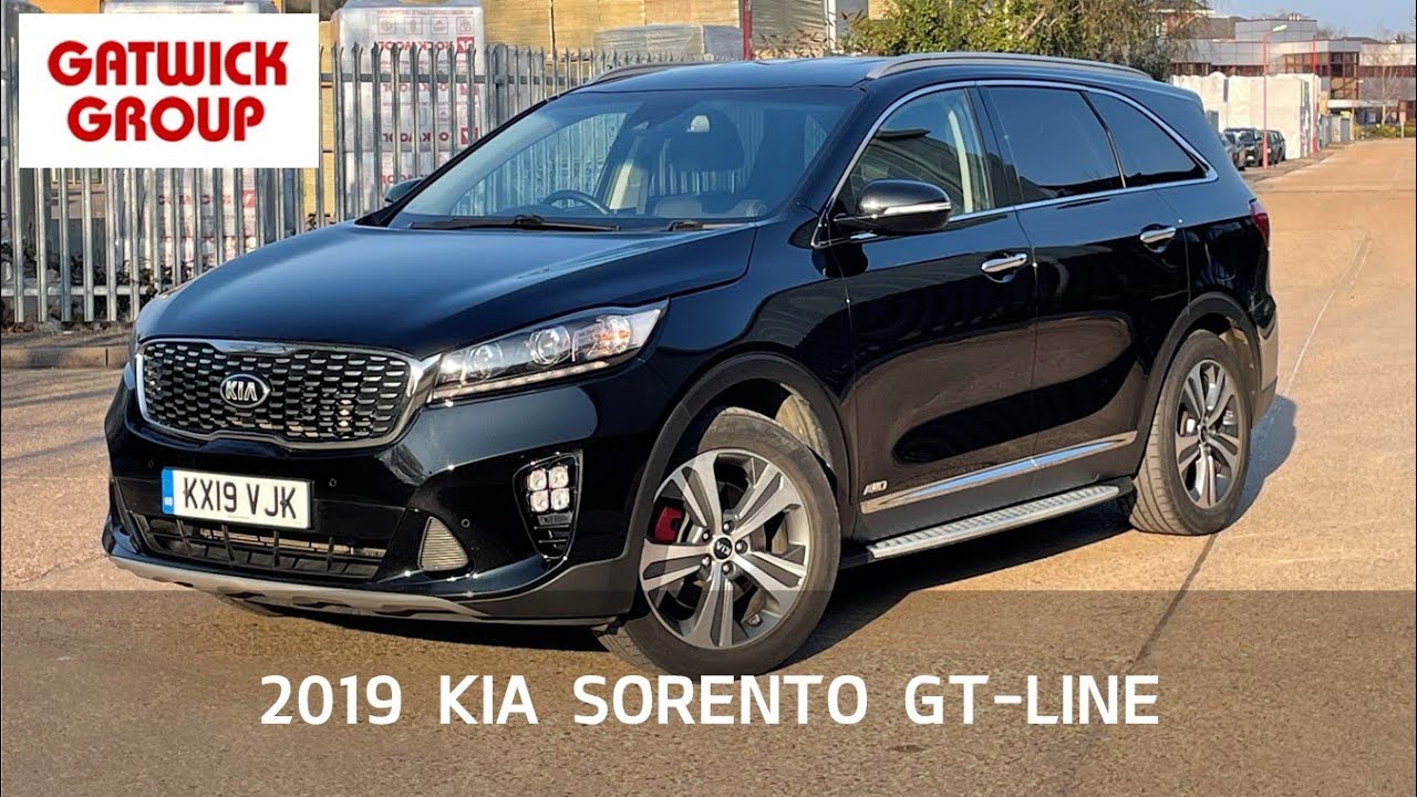 2019 Kia Sorento GT-Line 2.2l Diesel Turbo Auto SUV 7 Seats For Sale | Gatwick Kia, Crawley