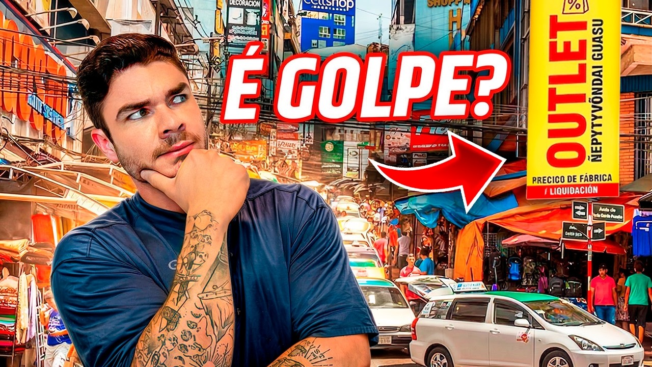 VISITEI OUTLETS ESCONDIDOS DO PARAGUAI! PRESTA OU É GOLPE?!