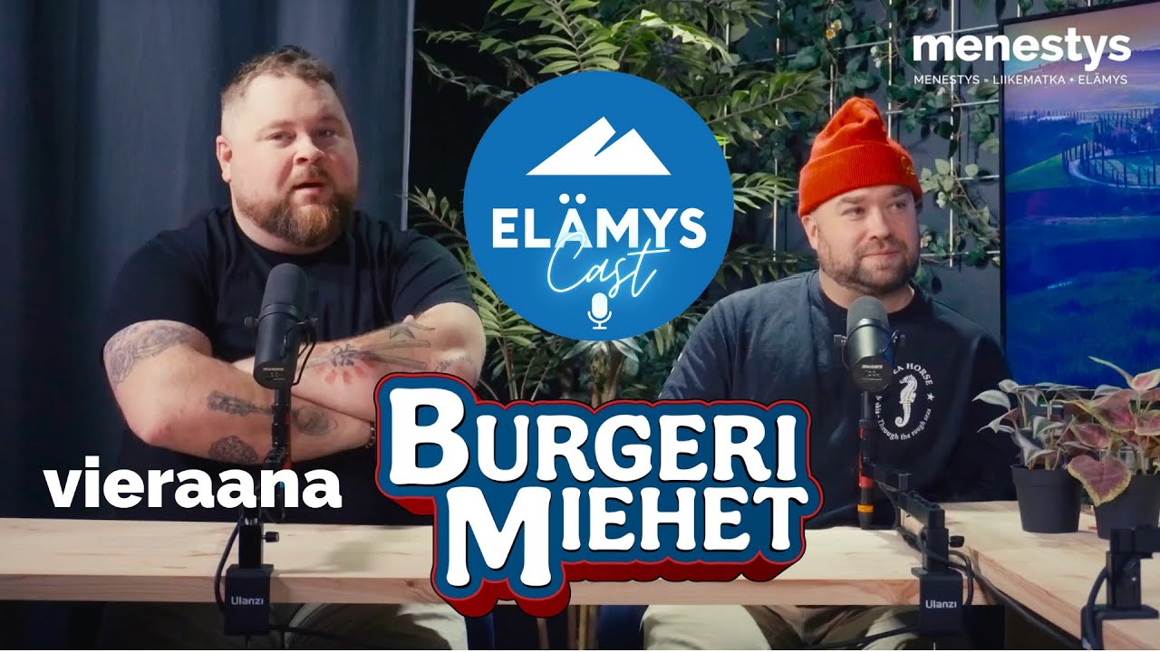 El&auml;mys-cast, jakso 4: Makumatkalle Burgerimiesten kanssa
