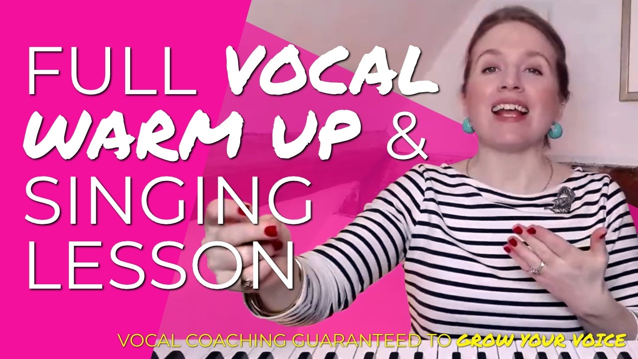 Improve your singing FAST with this ALL ROUND vocal warm up and lesson! | MusicForMy... Voice
