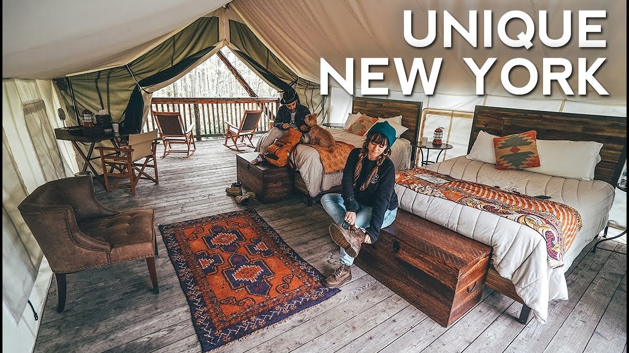 SAFARI TENT and MONGOLIAN YURT in NEW YORK | Unique Hotels