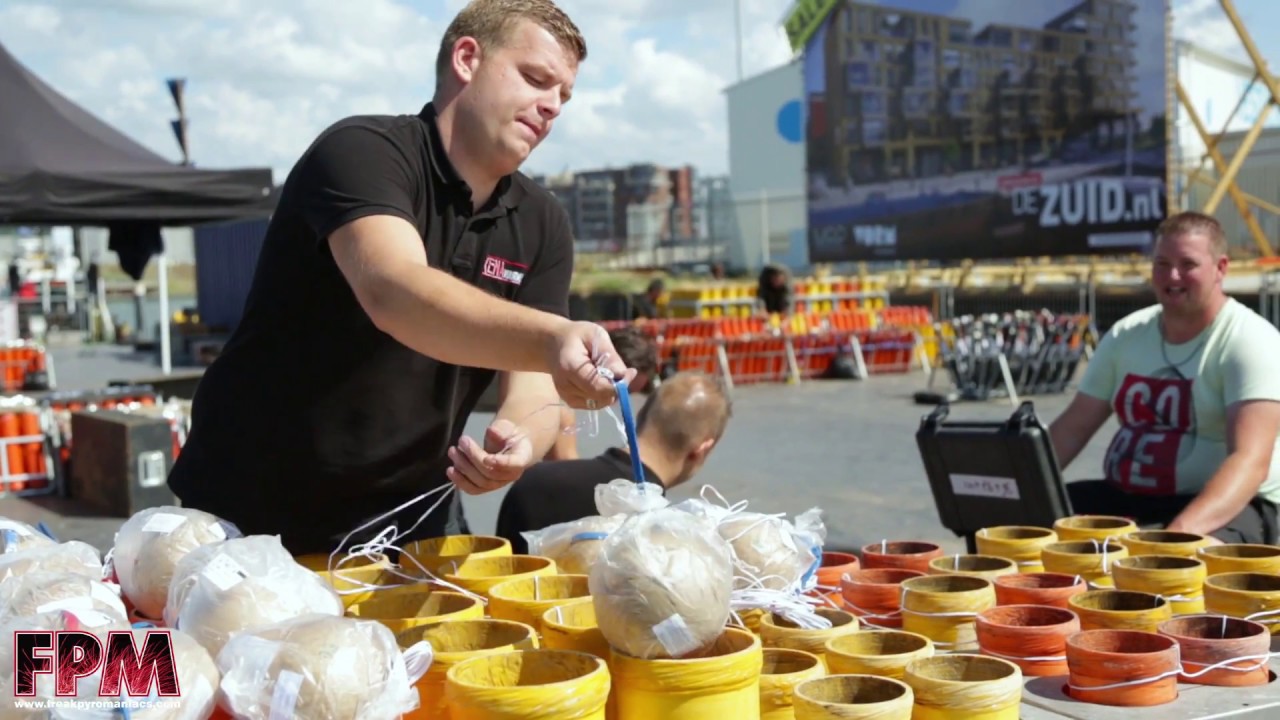 Behind the scenes vuurwerk festival Scheveningen