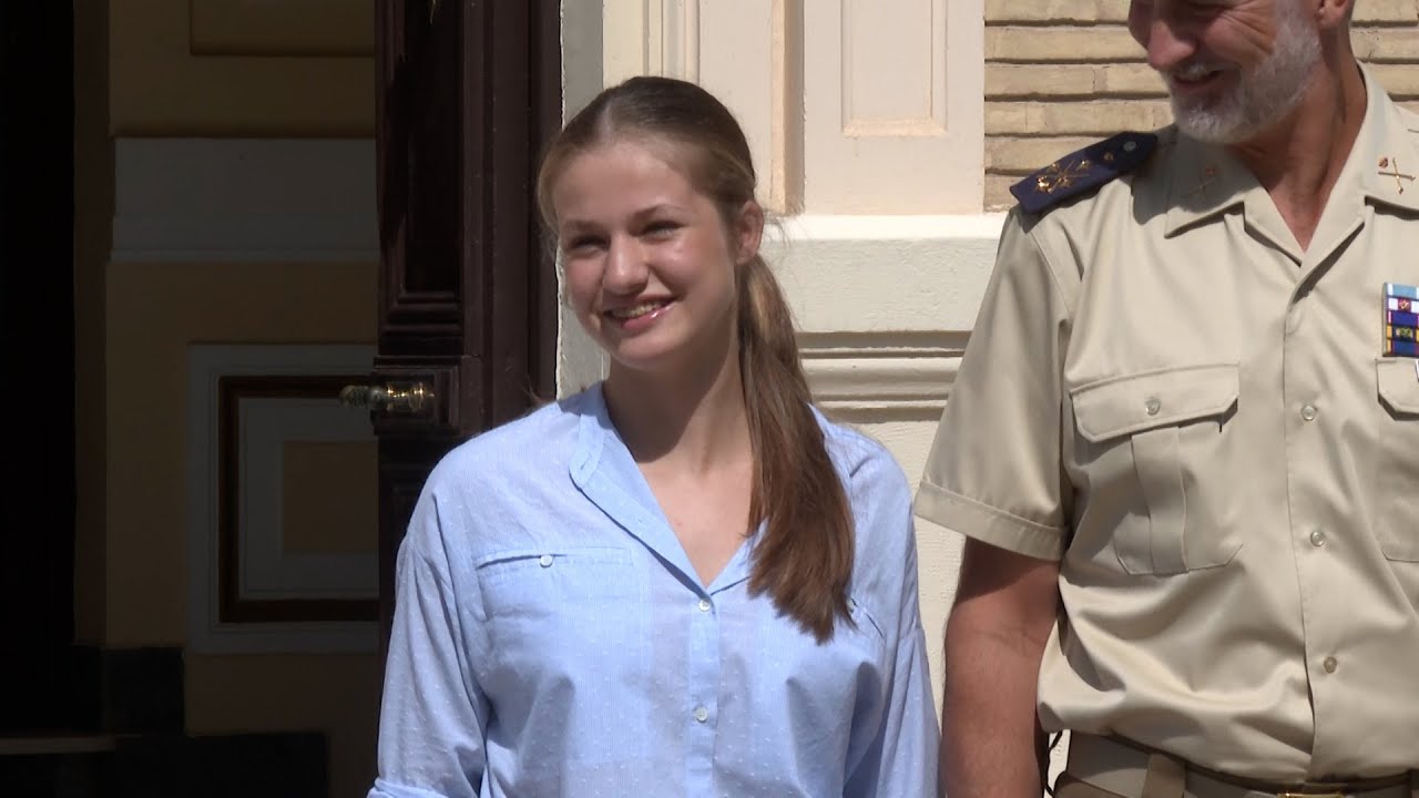 La Princesa Leonor inicia su formación militar en Zaragoza