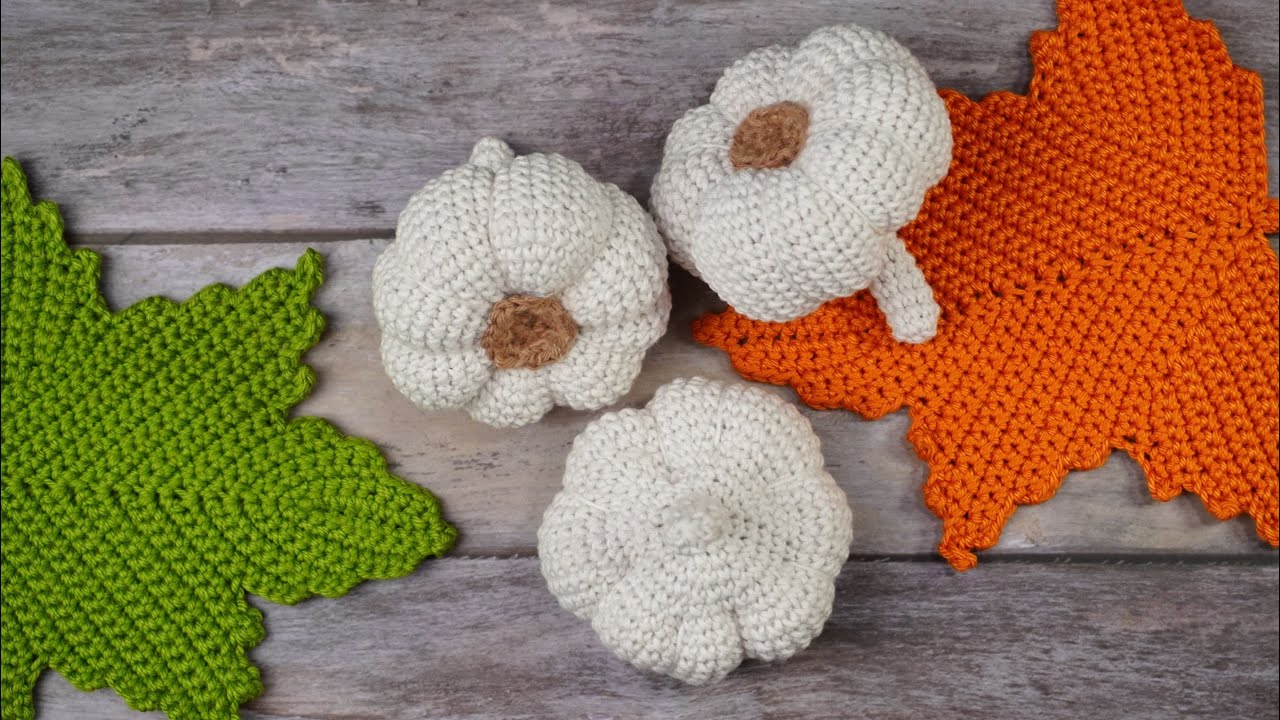 CABEZA DE AJO TEJIDA A CROCHET, DECORACION HALLOWEEN