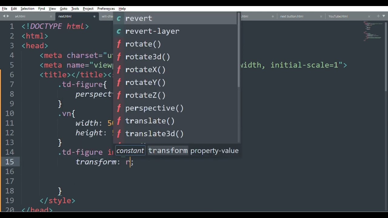 3D perspective Learn how to e 3d space in CSS.