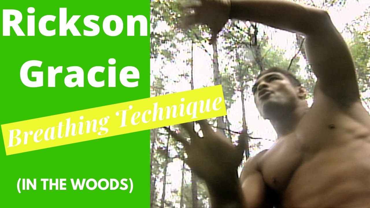 Rickson Gracie Breathing Technique | In The Woods of Japan Preparing For a Fight (Pride 4)
