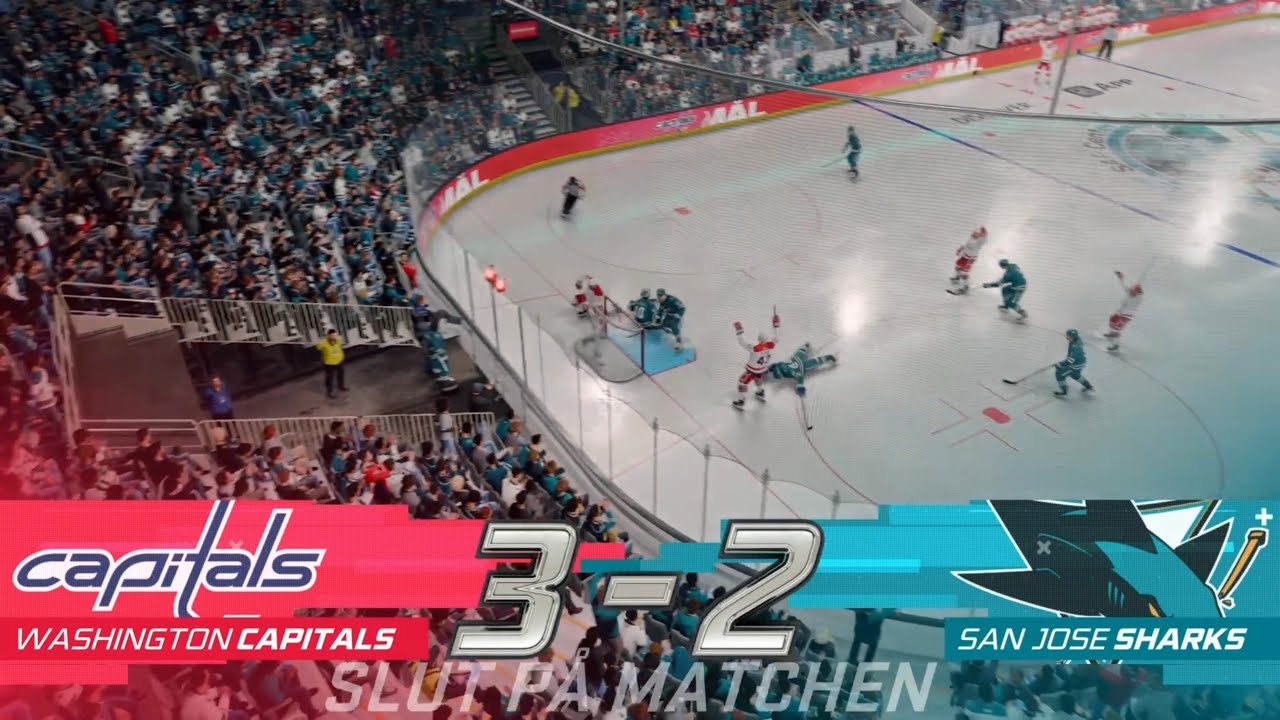 GAME 25 | Washington Capitals 3-2 San Jose Sharks | NHL 25