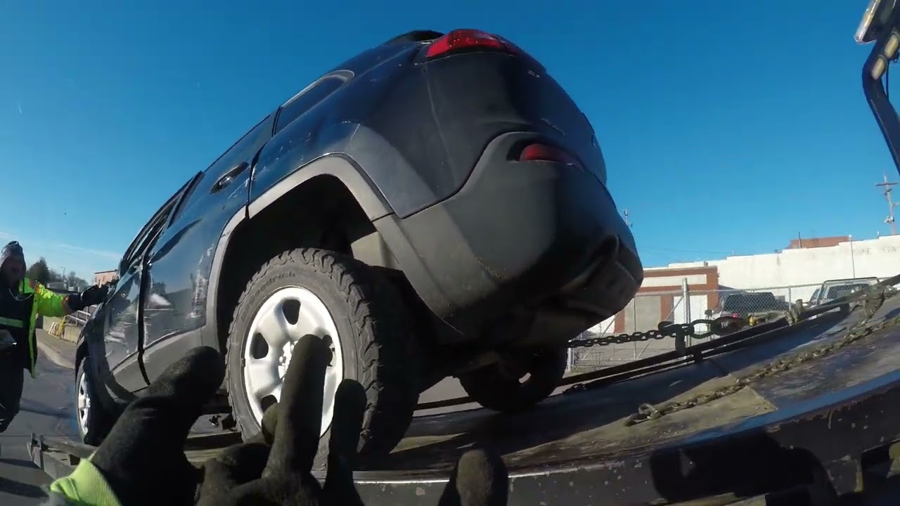 Roll over in front of my shop 
