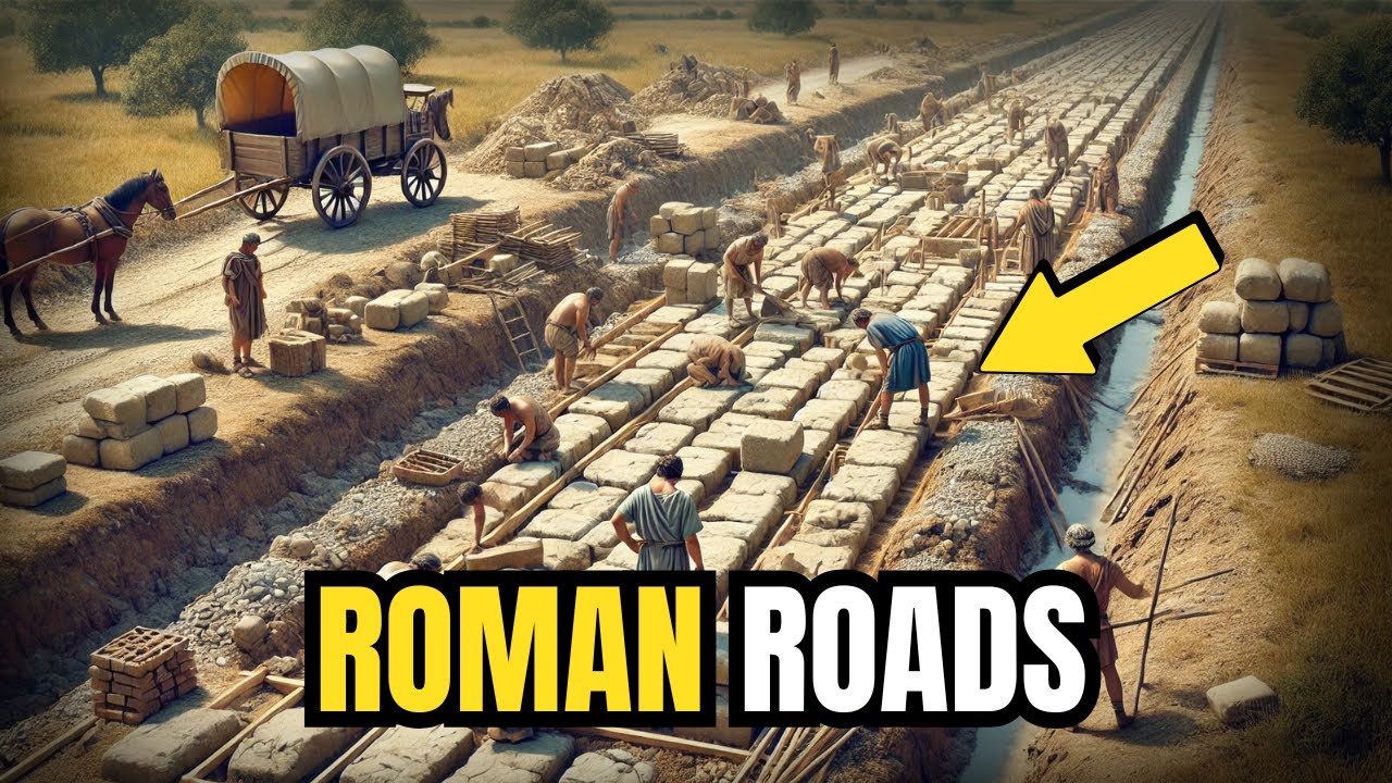 10 INCREDIBLE FACTS about HOW ROMAN ROADS WERE BUILT and CREATED an UNBEATABLE EMPIRE