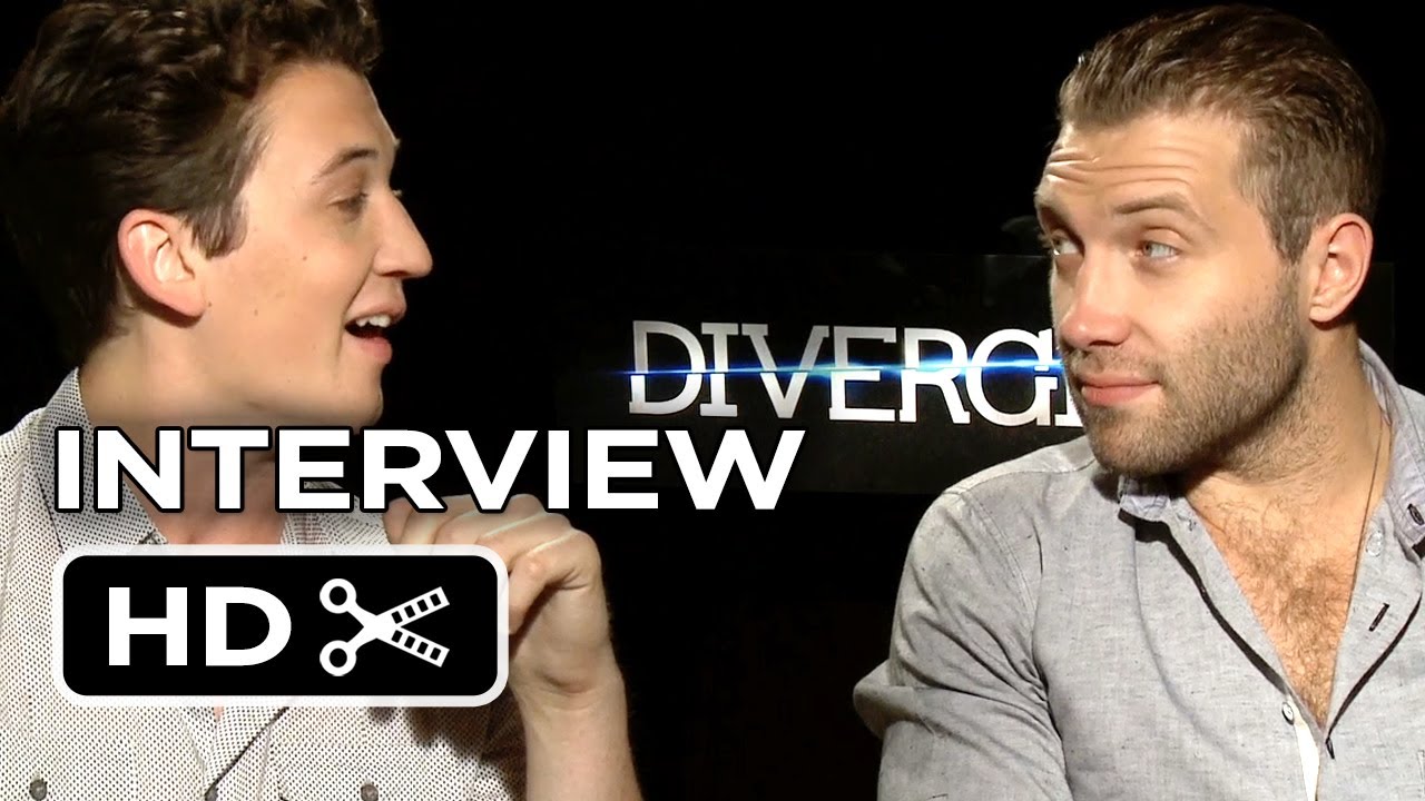 Divergent Interview - Miles Teller & Jai Courtney (2014) - Sci-Fi Movie HD