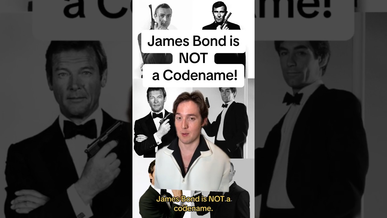 James Bond is NOT a Codename #007 #jamesbond