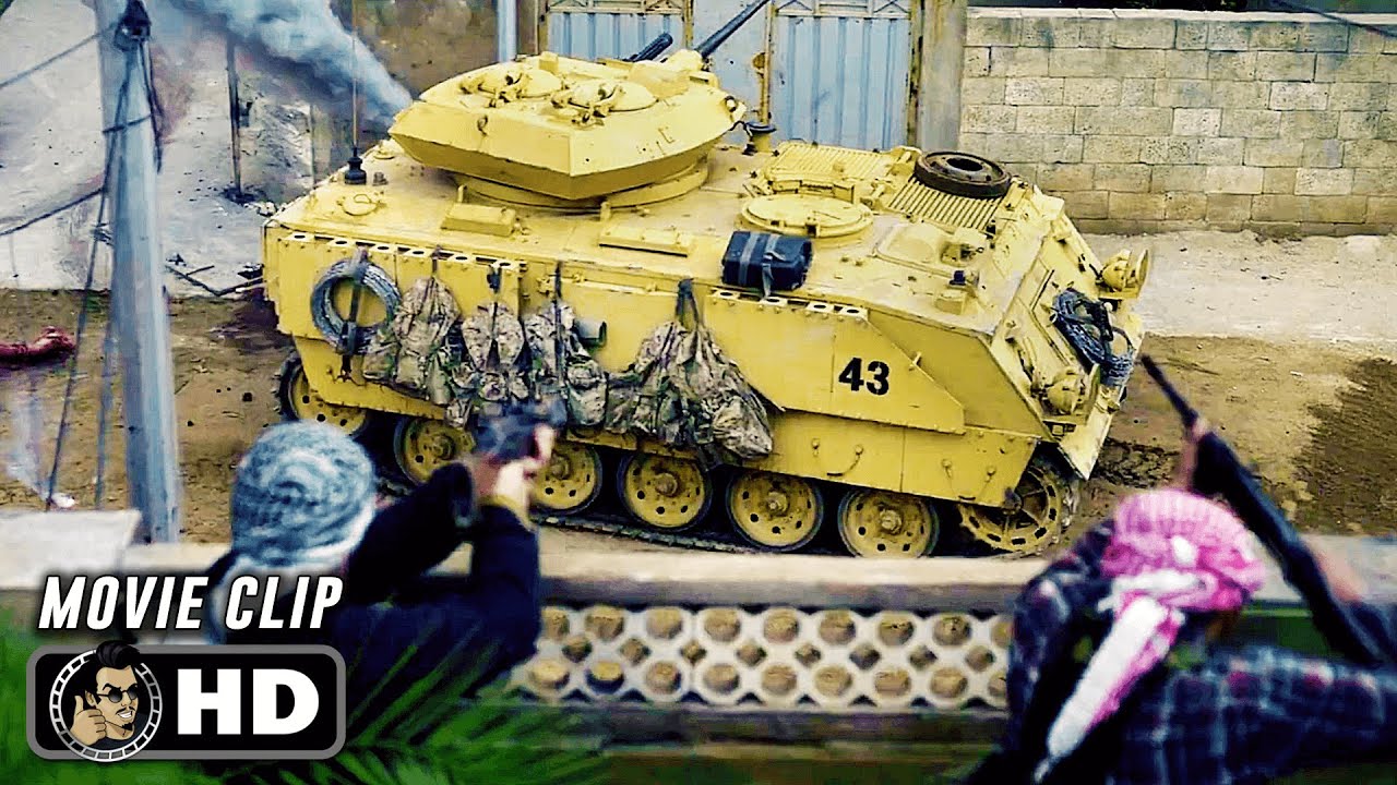 M2 Bradley Destroys Iraqi Insurgents Scene | WARFARE (2025) Movie CLIP HD