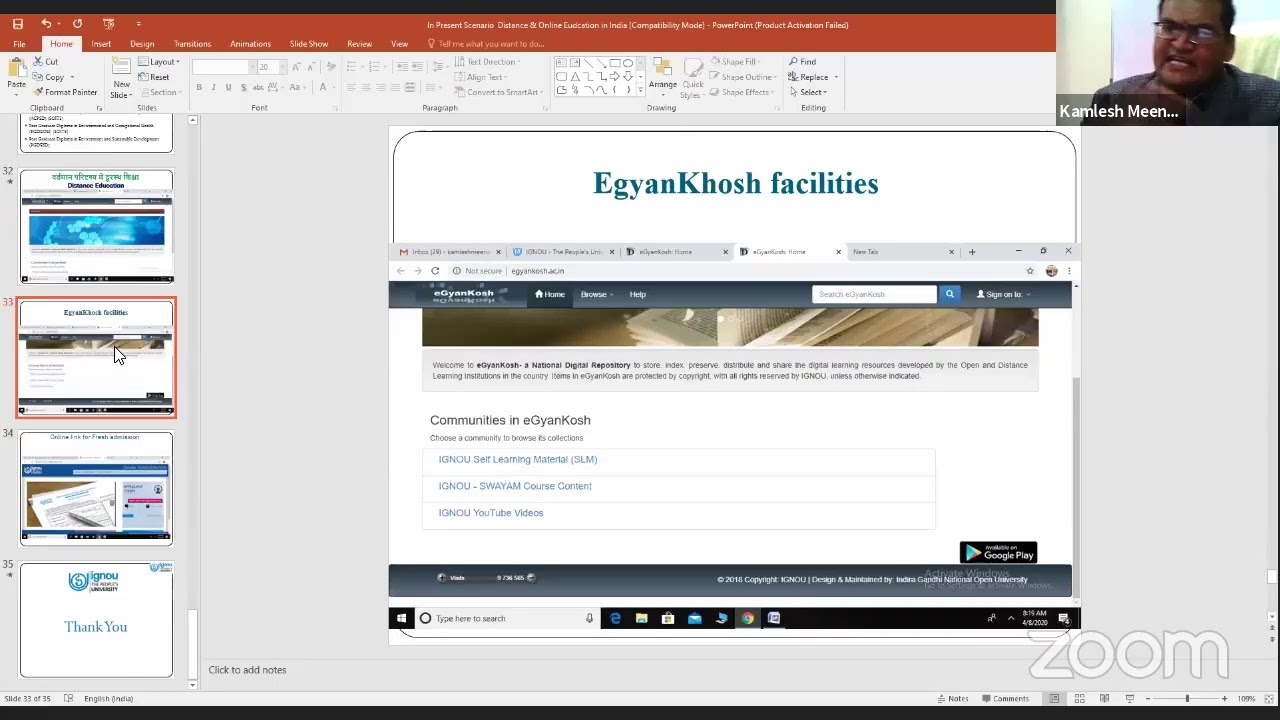 National Webinar on 