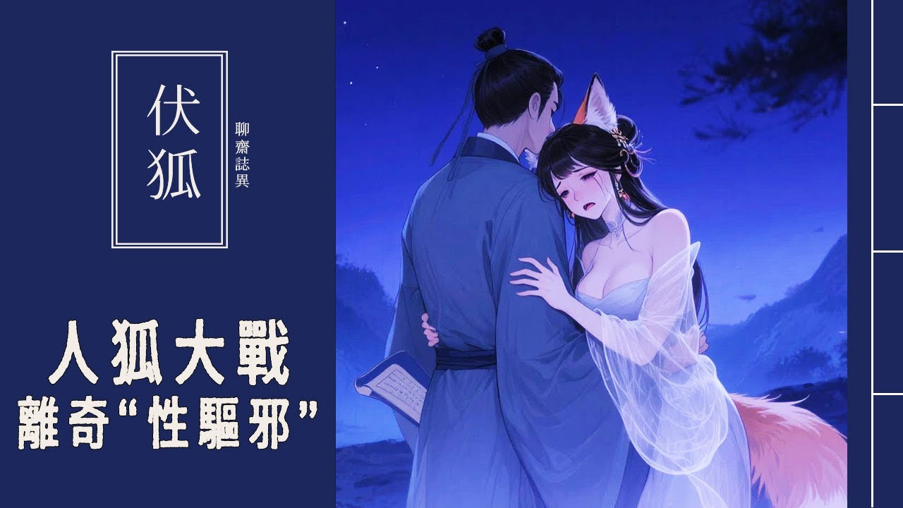 書生被狐貍精纏上，伏狐專家教他用「巨物」嚇退狐貍，最終狐貍被「撐死」【聊齋誌異&middot;伏狐】