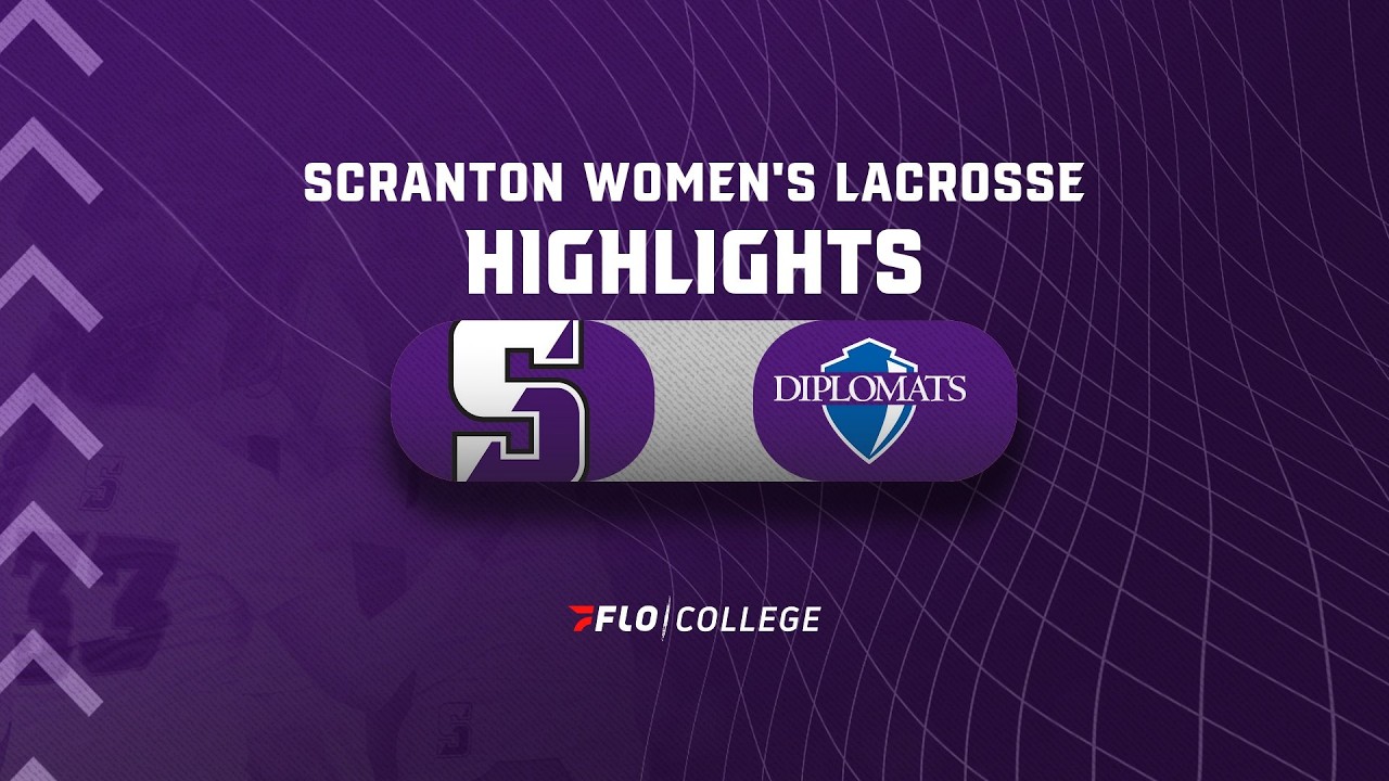 Scranton Women's Lacrosse Highlights vs. No. 6 Franklin & Marshall (Feb  23, 2026)