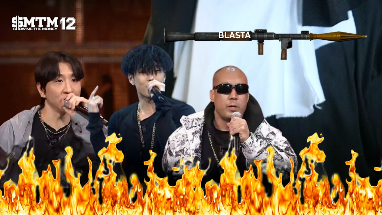 [SMTM12/3회] 정상수 BLASTA, Flowsik & HAON @ 2차 예선 60초 랩 미션 | REACTION!