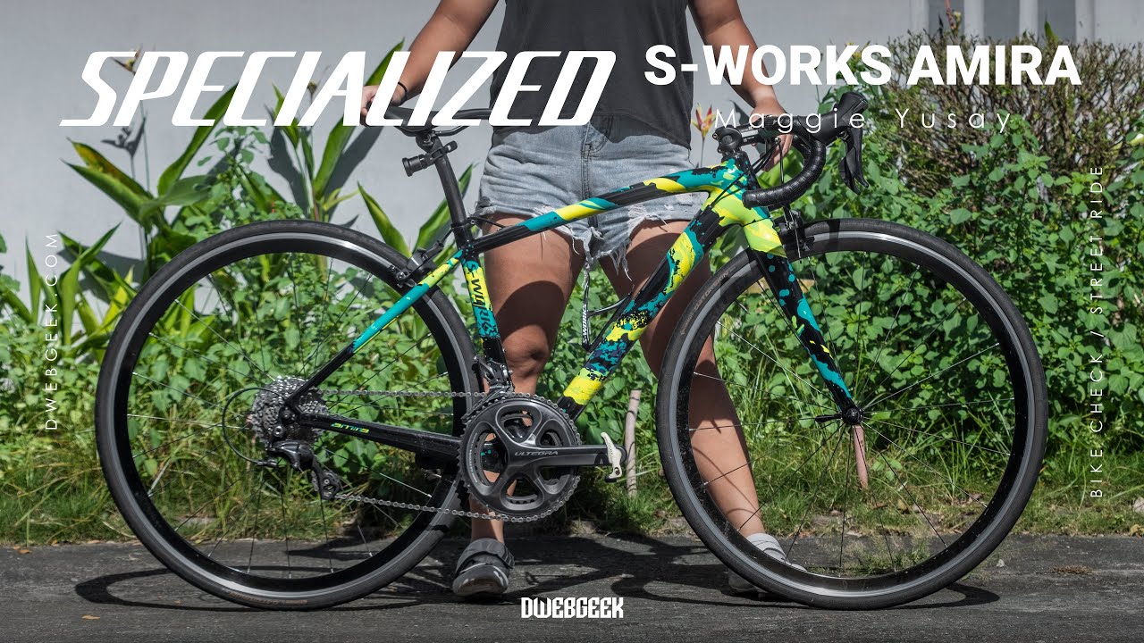 Bike Check—Specialized S-WORKS Amira / Maggie Yusay | DWEBGEEK [4K]