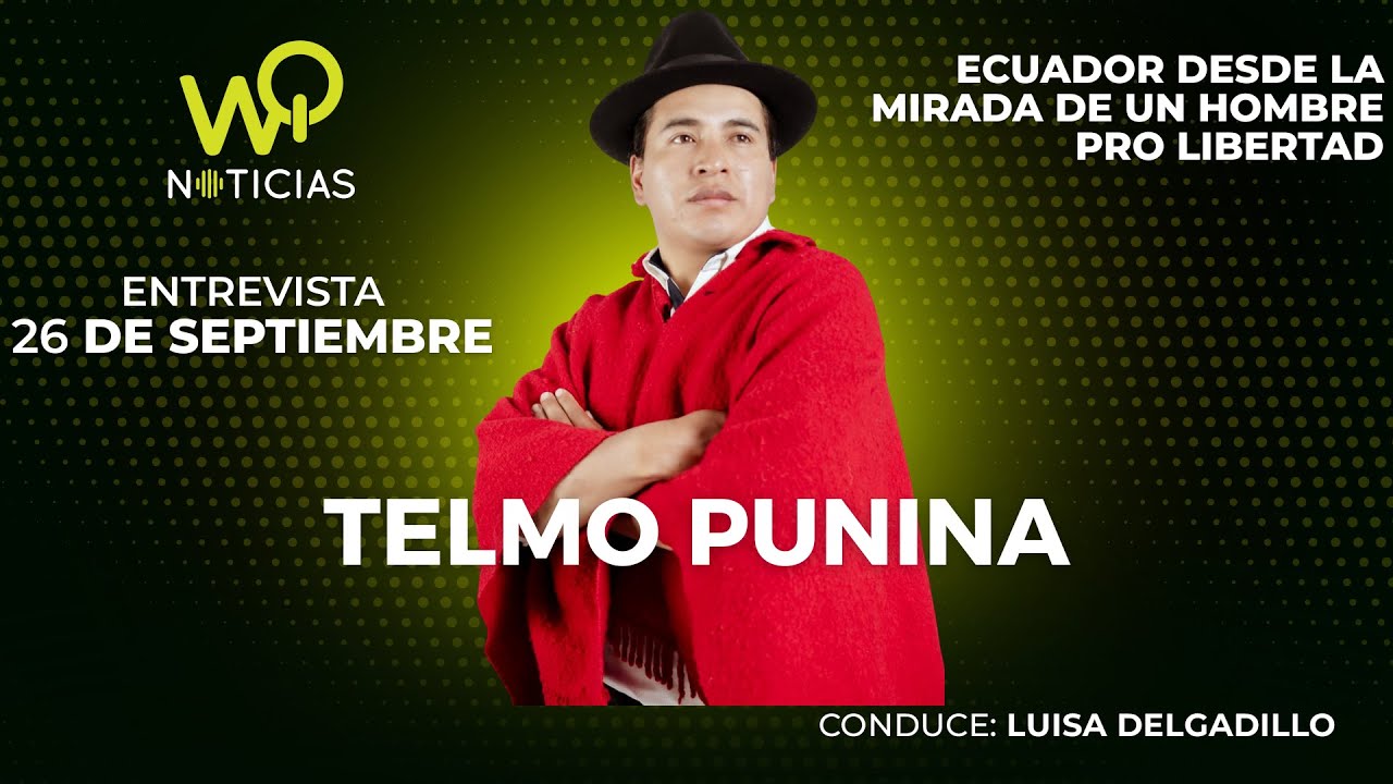 Telmo Punina, Influencer y Activista Político y Social de Tungurahua.