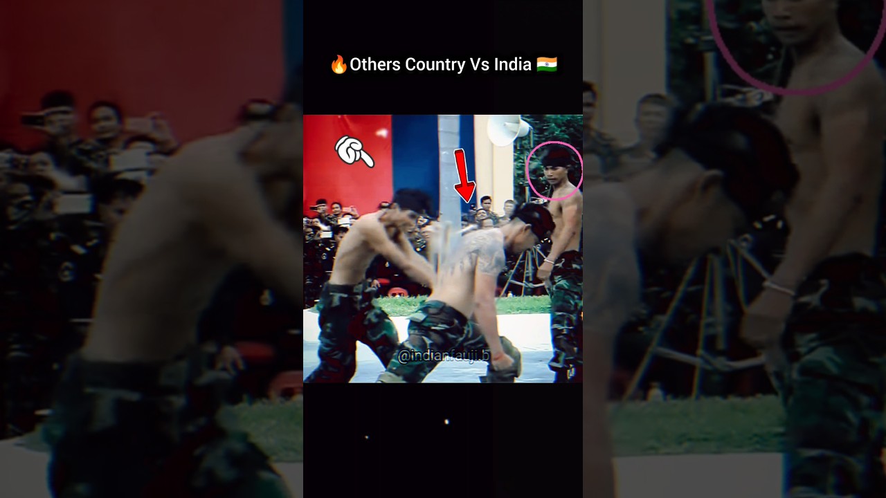 Others Country Vs Indian Army Difficult Training🔥☠️ #army #indianarmy #commando #military #training