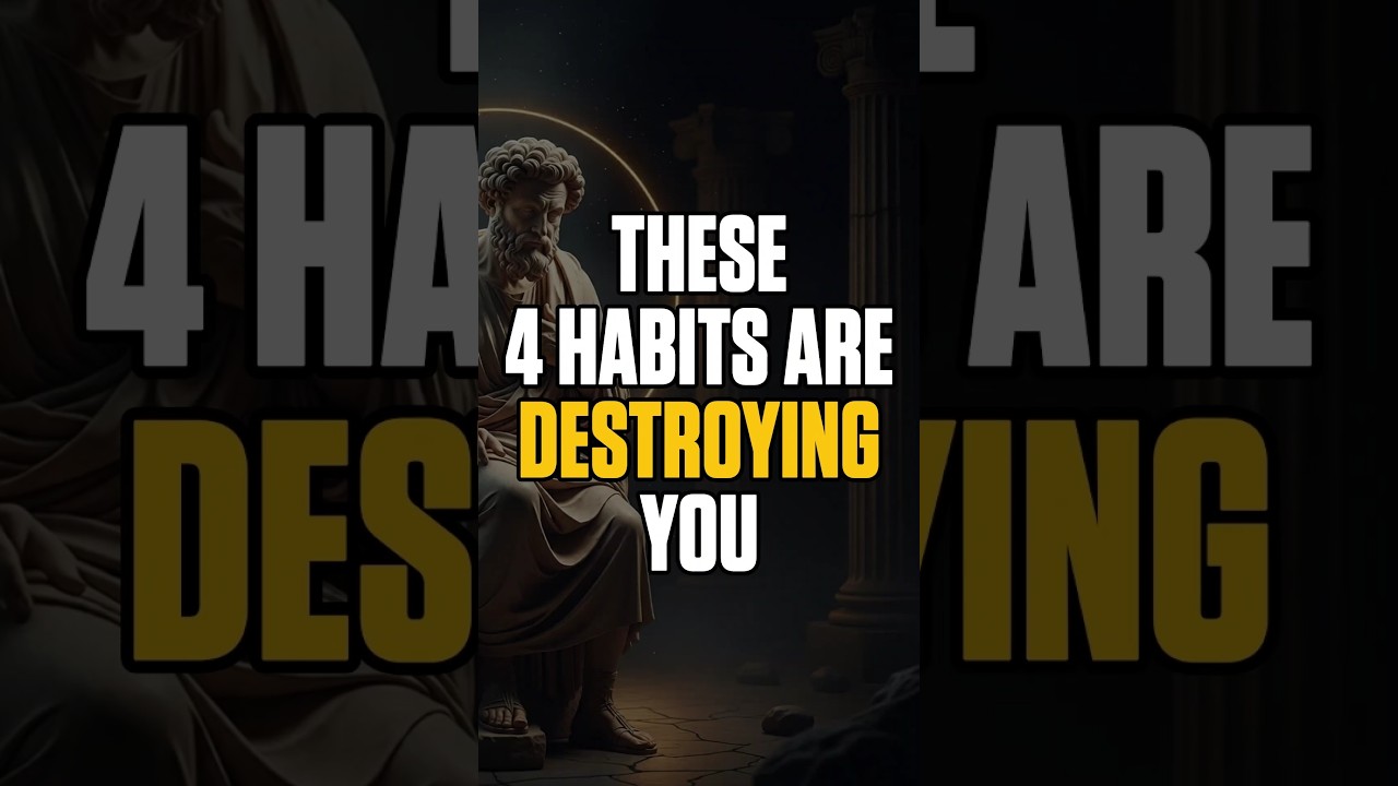 Эти 4 привычки лишают вас сил #стоицизм #дисциплина #мышление