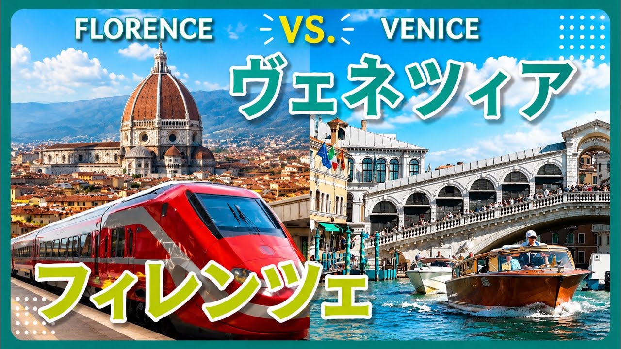フィレンツェからヴェネツィアへ｜美術と美食、夢のようなイタリア旅３| Art, Food & Timeless Beauty in Italy