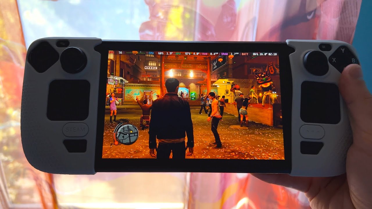 Sleeping Dogs - Steam Deck LCD - Game Testing