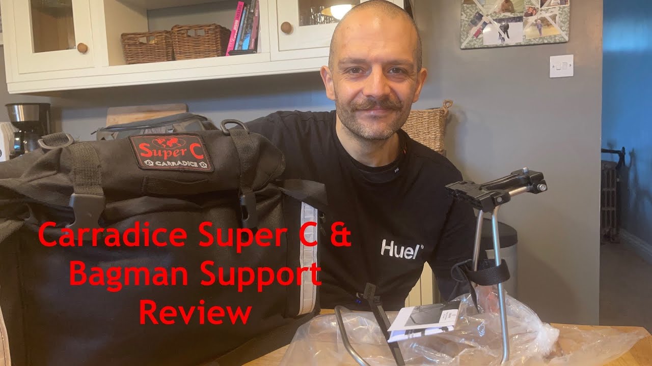 Carradice Super C Saddlebag & Bagman Support Review