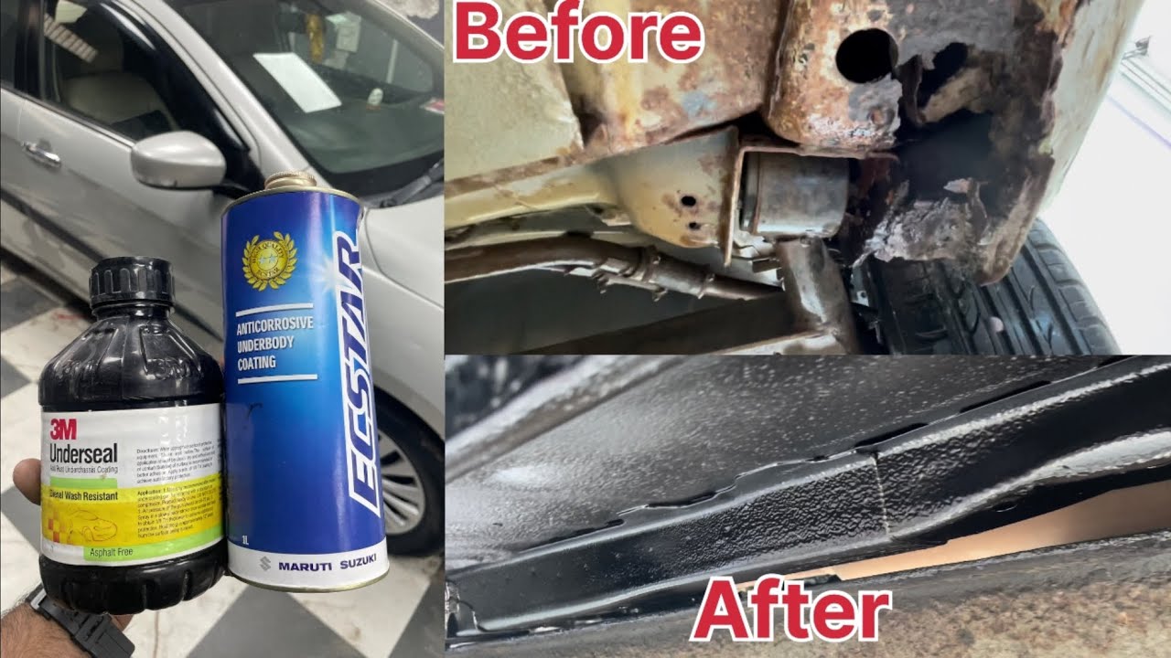 Car Rubber Paint | Underbody Coating | Antirust Coating 3m maruti suzuki Anticrrosive tips for apply