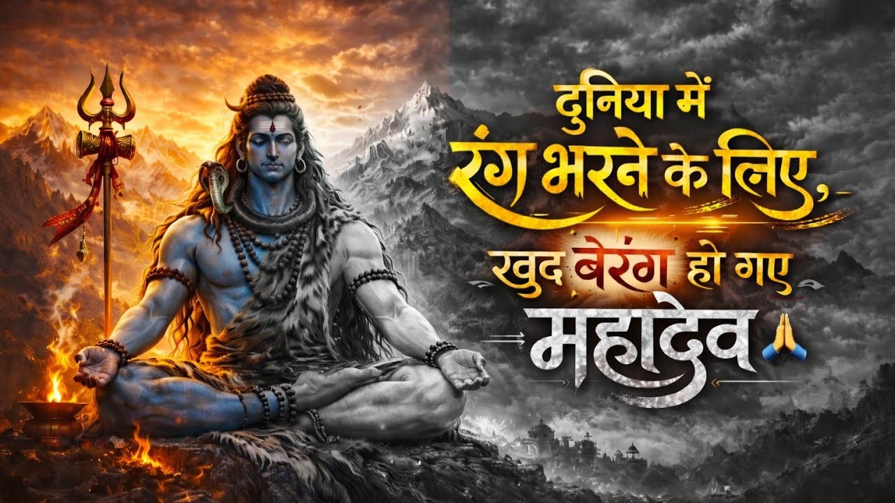🕉️ Mahadev Bhajan 2026 l Bholenath Devotional Song l Har Har Mahadev l #shivsoulmusic