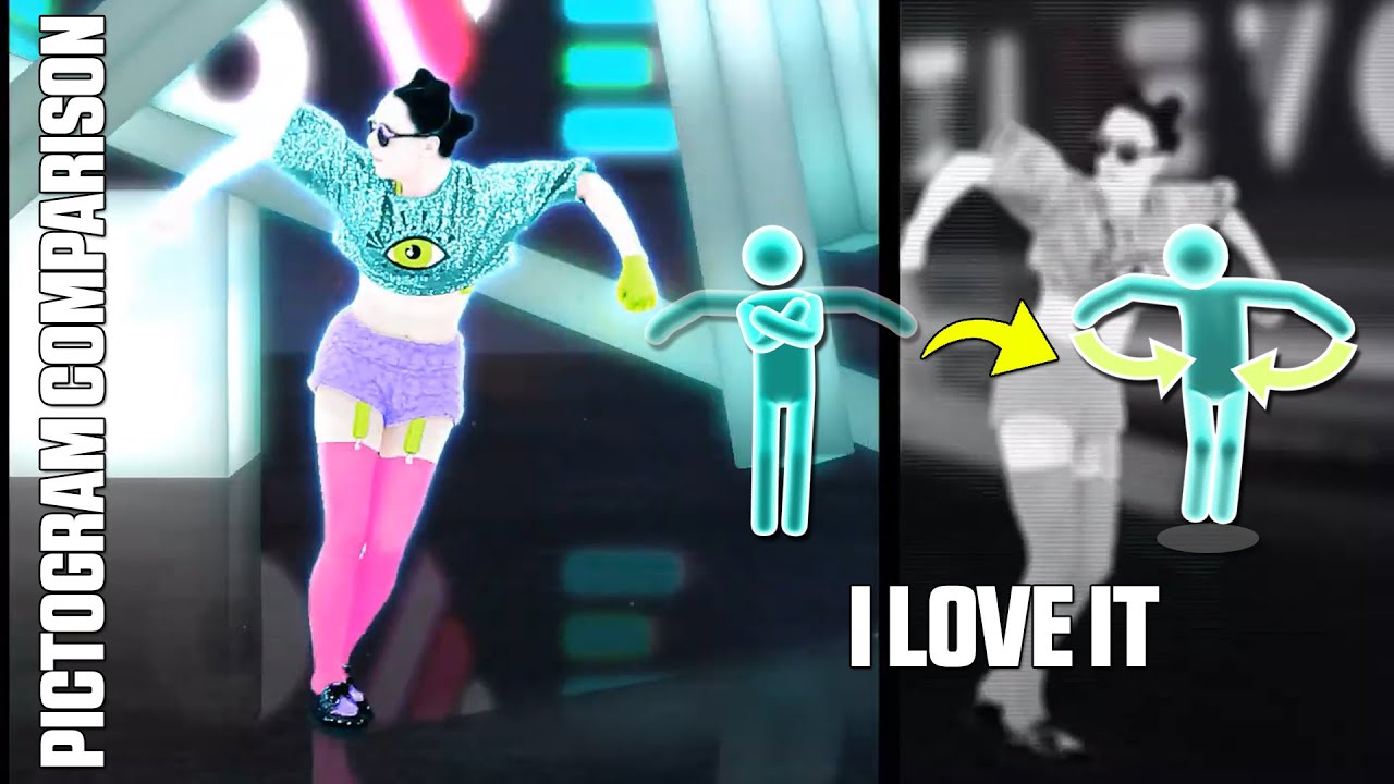 PICTOGRAM COMPARISON - I LOVE IT | JD 2015 x JD UNLIMITED