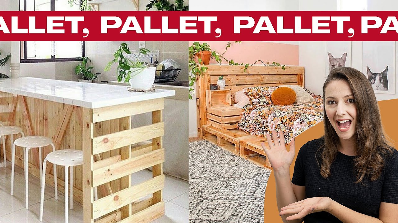 DÁ PRA USAR PALLET EM TUDO! 10 Melhores ideias pra você